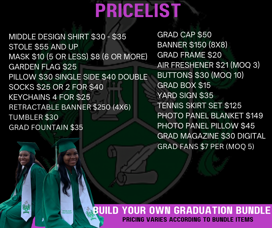 Graduation Items and Packages