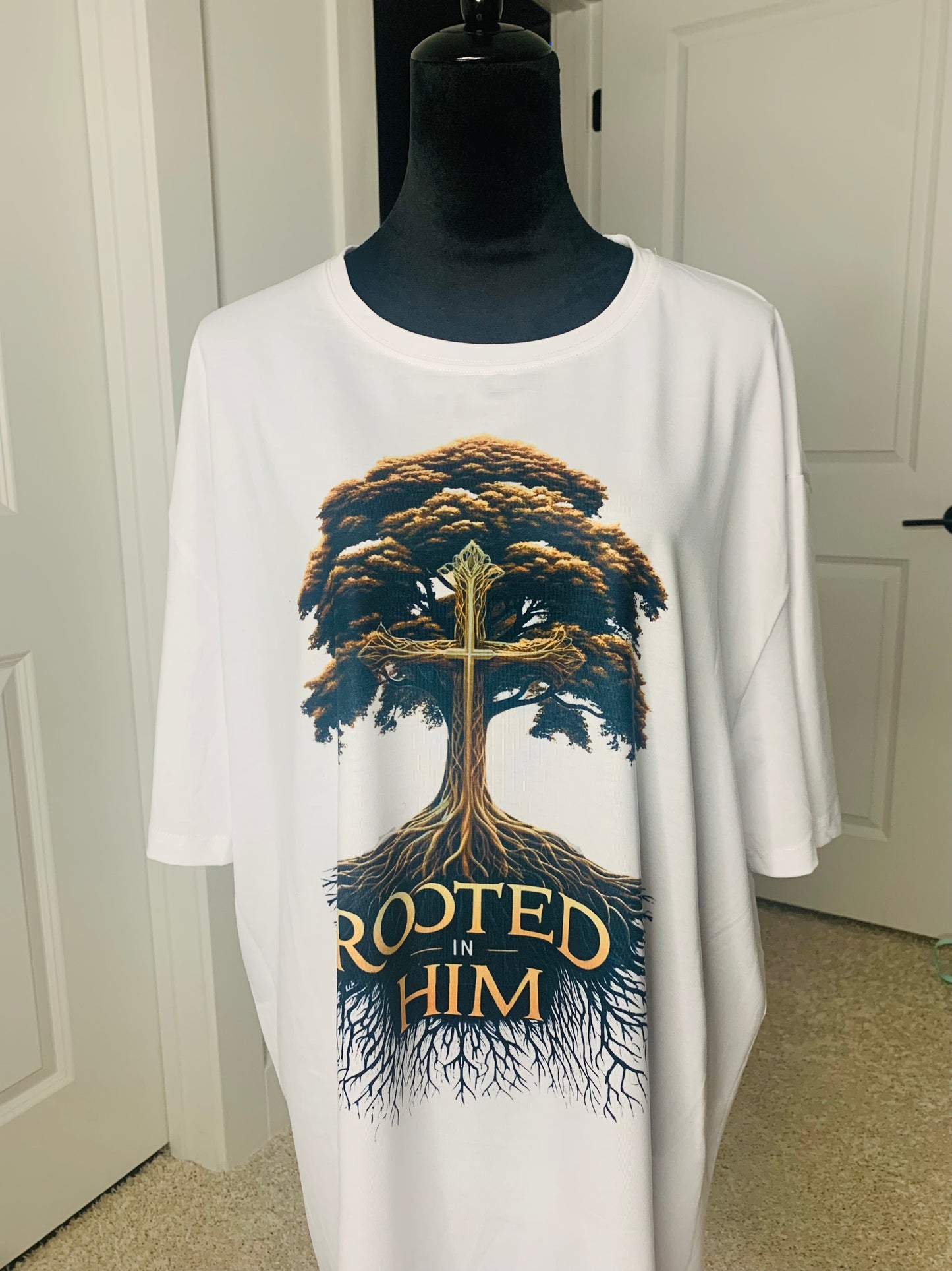 Rooted In Him Custom T-Shirt