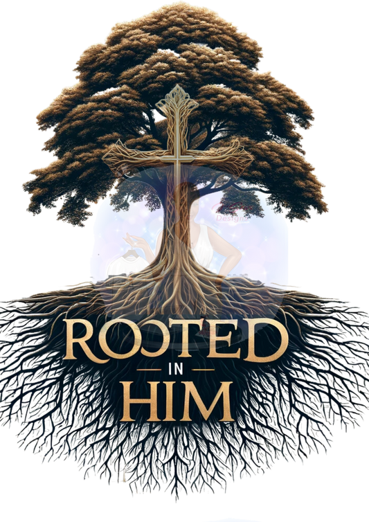 Rooted In Him Digital Download Design