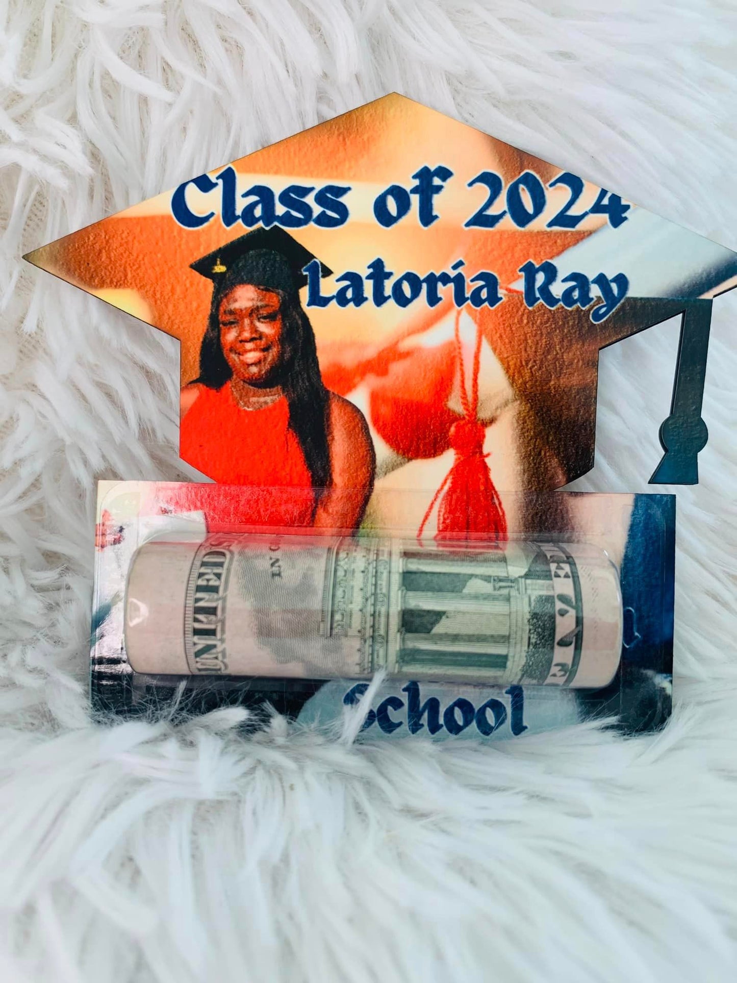 Custom Graduation Money Holder