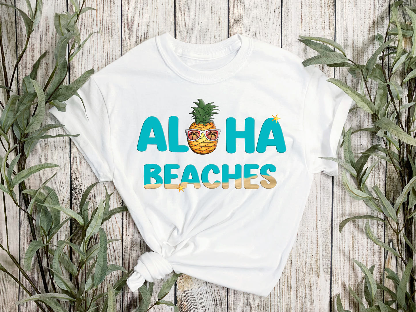 Aloha Beaches DTF Transfer 10'